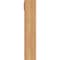 Ekena Millwork Legacy Block Smooth Bracket w/ Offset Brace, Western Red Cedar, 5 1/2"W x 16"D x 28"H BKT0604X16X28LEC05SWR - alternate 2